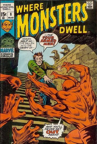 Where Monsters Dwell #8 Comic