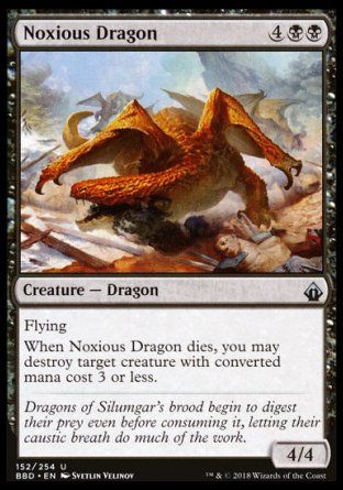 Noxious Dragon (Battlebond) Trading Card