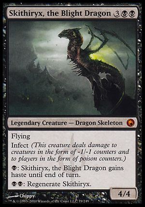 Skithiryx, the Blight Dragon (Scars of Mirrodin)