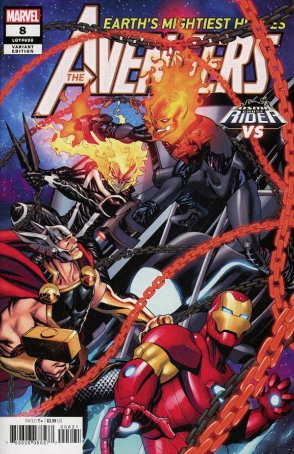 Avengers #8 (Mckone Cosmic Ghost Rider Variant)