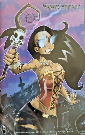Lady Death: Malevolent Decimation #1 (Evil Lives ""Madame Midnight"" Edition)