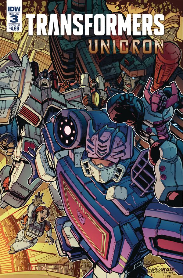 Transformers Unicron #3 (Cover B Raiz)