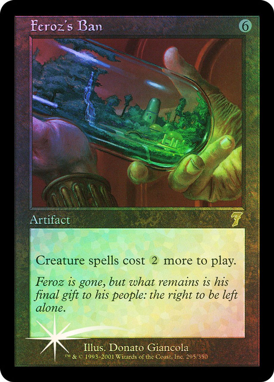 Feroz's Ban (7th Edition - Foil) Trading Card