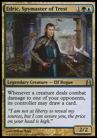 Edric, Spymaster of Trest (MTG Commander) Trading Card