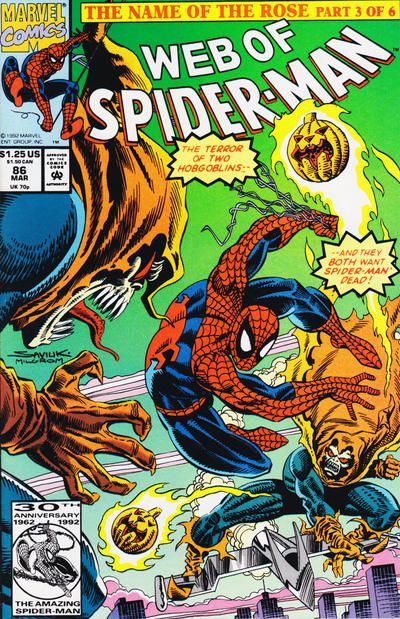 Web of Spider-Man #86 Comic