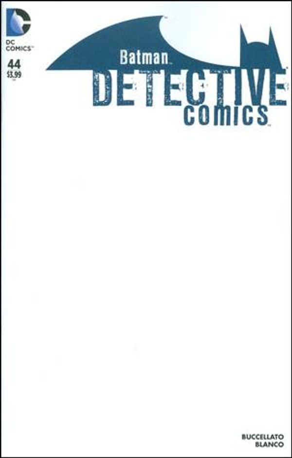 Detective Comics #44 (Blank Variant Cover)