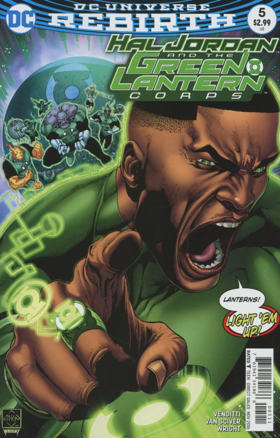 Hal Jordan & The Green Lantern Corps #5 Comic