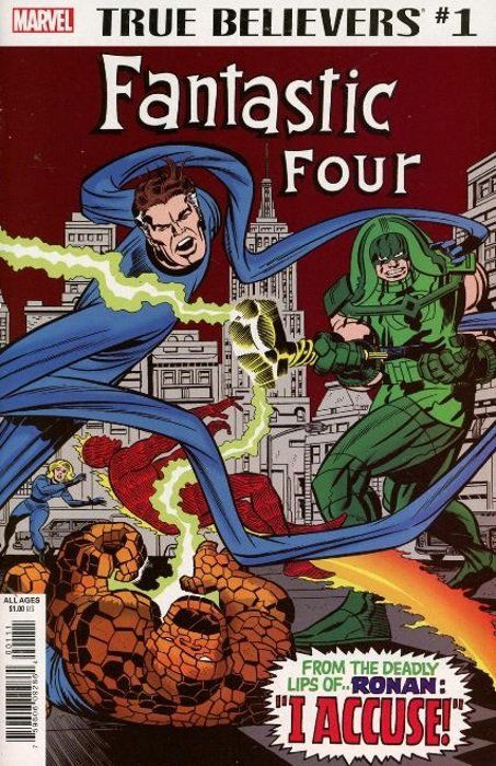 True Believers: Fantastic Four - Ronan & The Kree #1 Comic