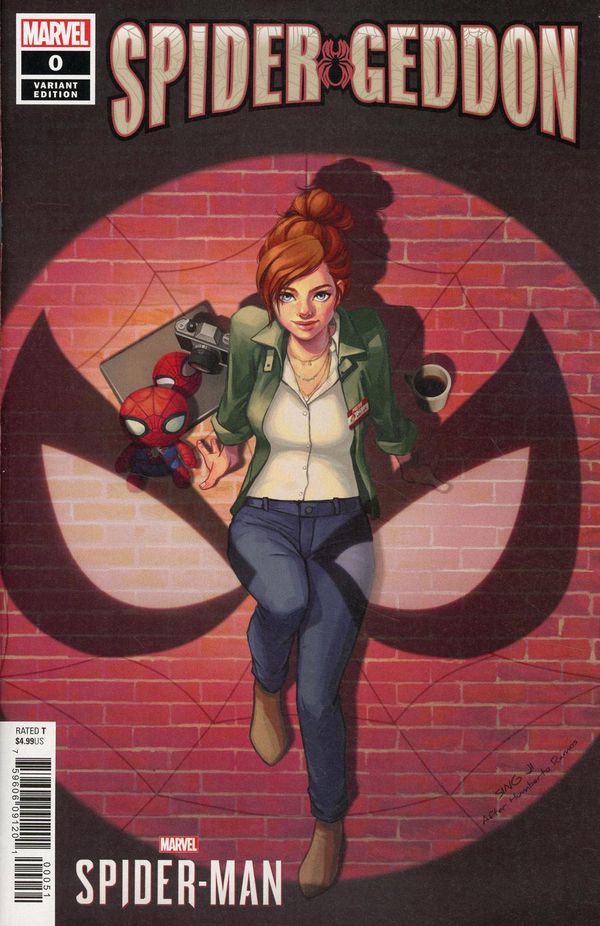 Spider-Geddon #0 (Ji Variant cover)