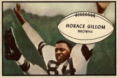 Horace Gillom 1953 Bowman #40 Sports Card