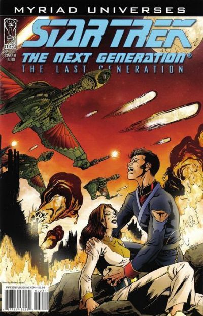 Star Trek The Next Generation The Last Generation #2 Comic