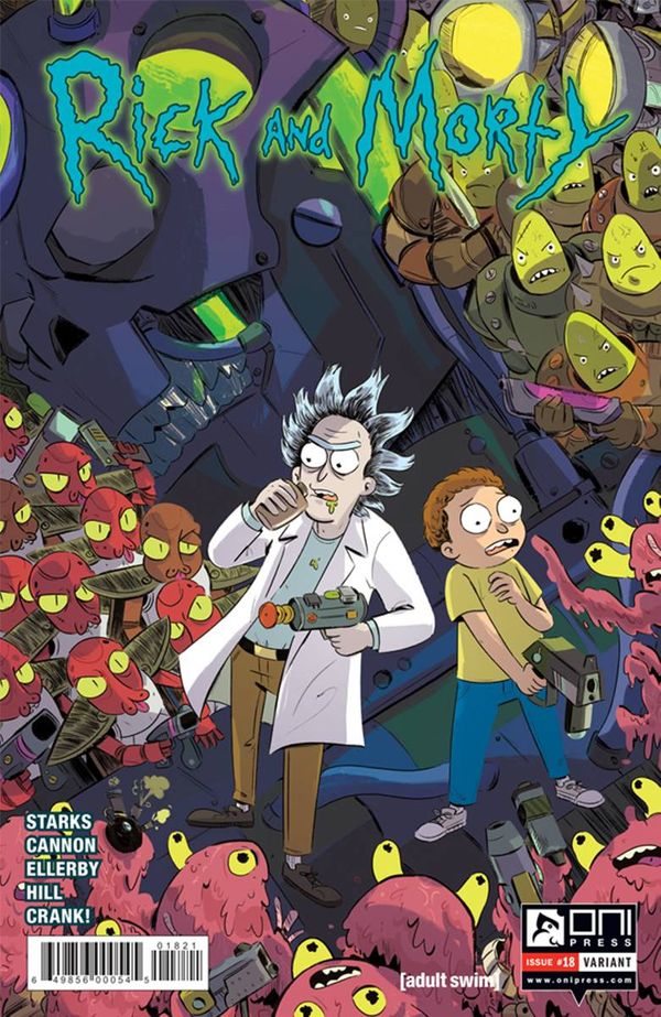 Rick and Morty #18 (Cover Variant Chin)