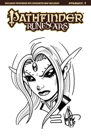 Pathfinder Runescars #1 Haeser Sketch Cover