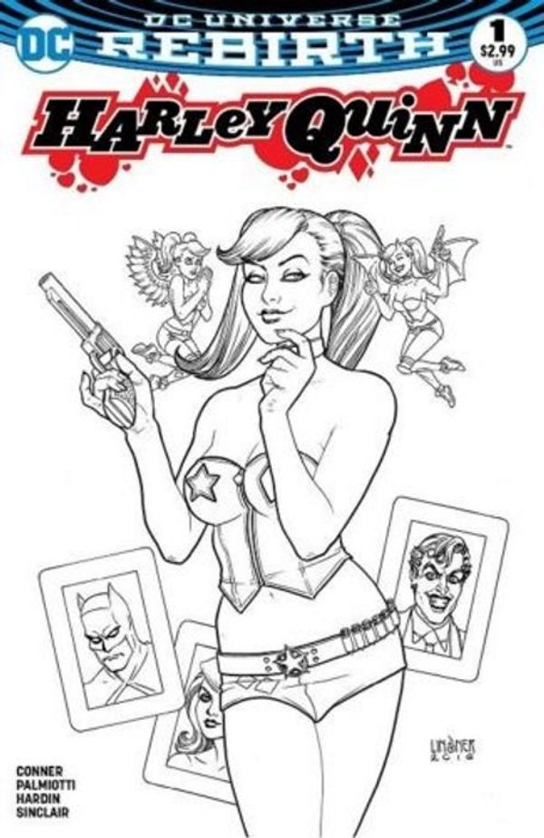 Harley Quinn #1 (Comic Kings Sketch Variant)