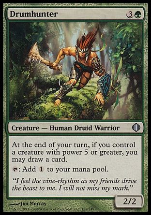 Drumhunter (Shards of Alara) Trading Card