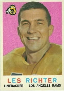 Les Richter 1959 Topps #84 Sports Card