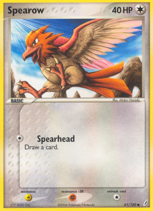 Spearow (61/100) - Crystal Guardians