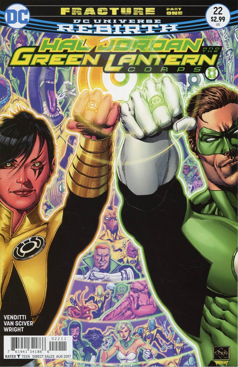 Hal Jordan & The Green Lantern Corps #22 Comic