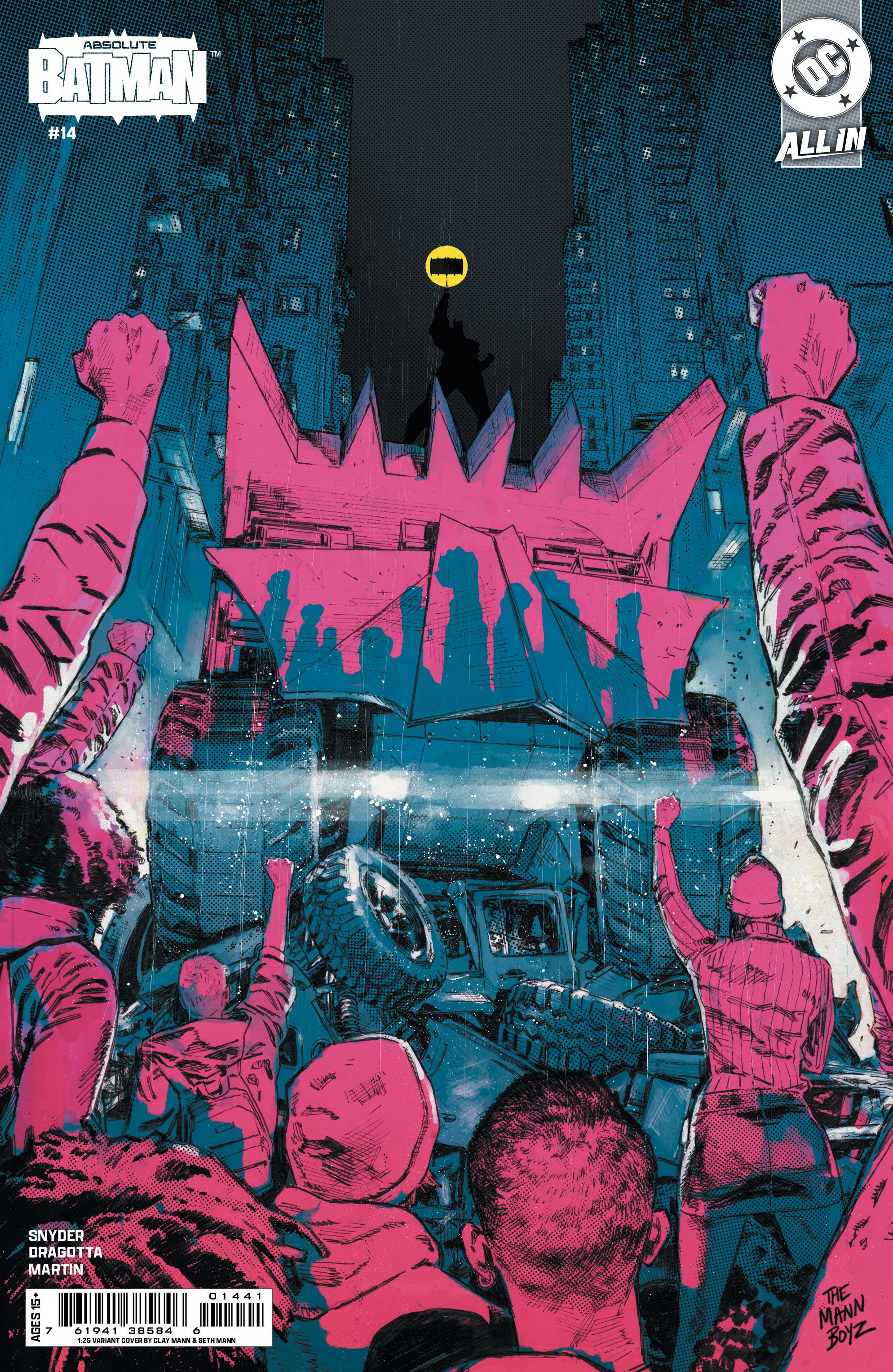 Absolute Batman #14 (Cvr D Inc 1:25 Clay Mann & Seth Mann Card Stock Variant) Comic