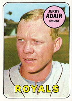 Jerry Adair 1969 Topps #159 Sports Card