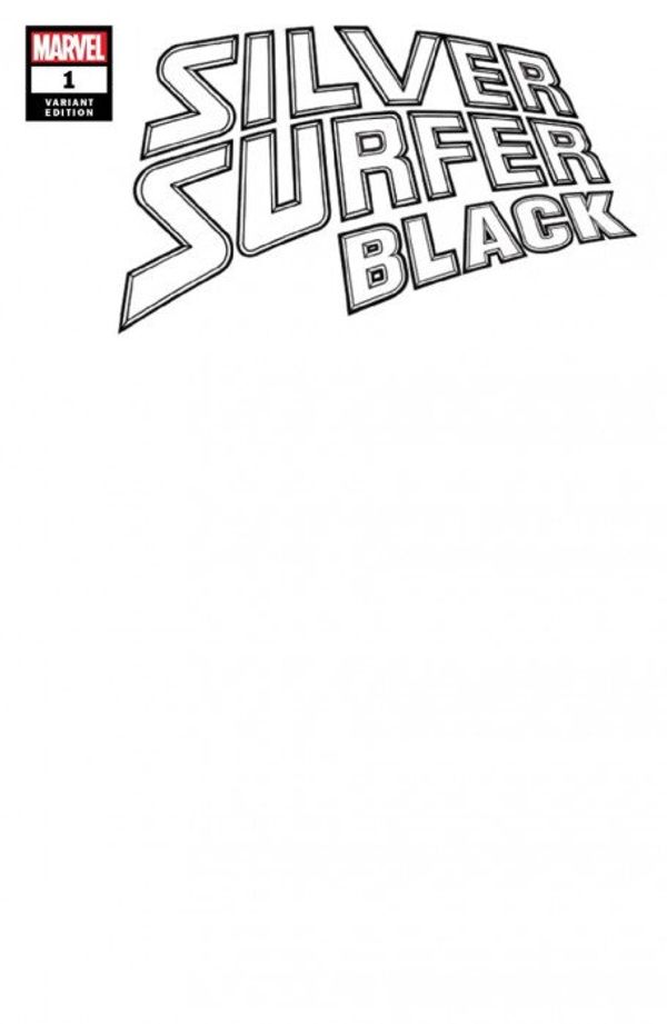 Silver Surfer: Black #1 (Blank Variant)