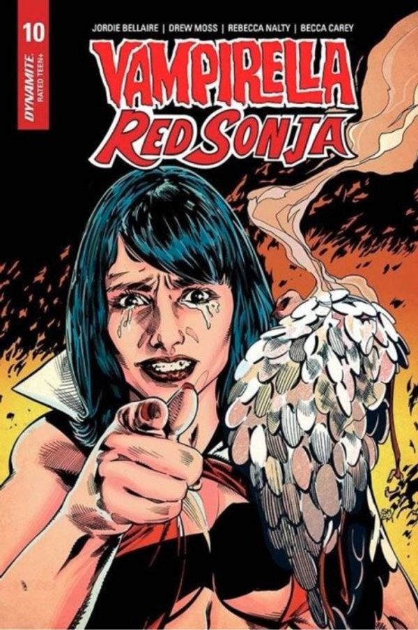 Vampirella Red Sonja #10 (7 Copy Mooney Homage Cover)