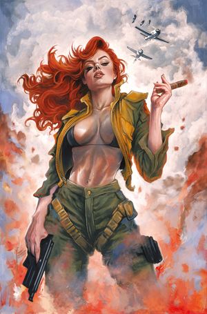 Heat Seeker Exposed A Gun Honey Series #1 (Cvr N SDCC Exclusive Tehani Farr Virgin Variant)