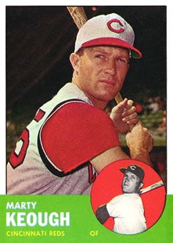 Marty Keough 1963 Topps #21 Sports Card