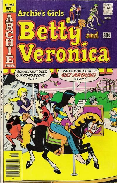 Archie's Girls Betty and Veronica #250 Comic