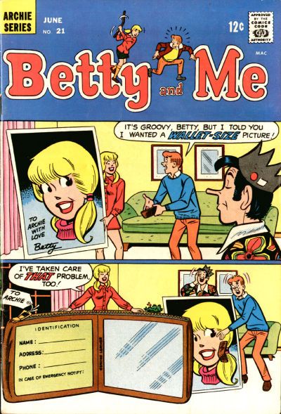Betty and Me #21 Comic