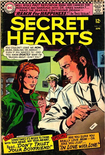Secret Hearts #111 Comic