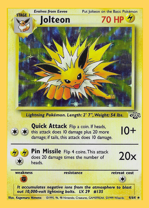 Jolteon (4/64) - Jungle (Unlimited)