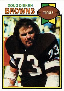 Doug Dieken 1979 Topps #329 Sports Card