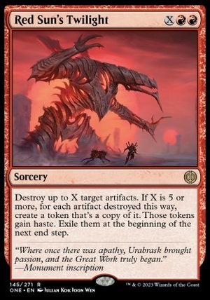 Red Sun's Twilight (Phyrexia: All Will Be One)