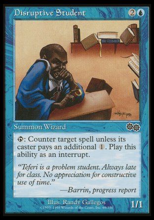 Disruptive Student (Urza's Saga) Trading Card