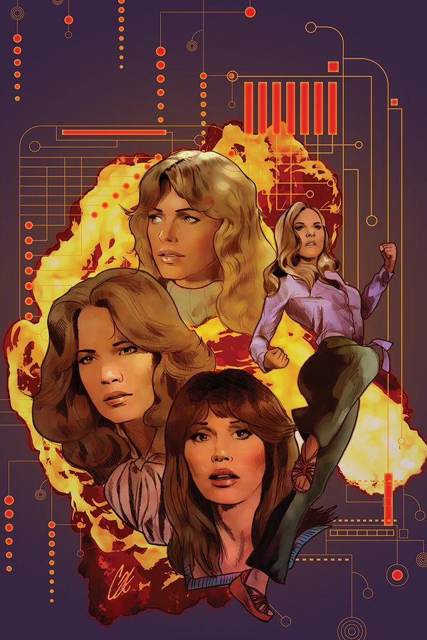 Charlies Angels Vs Bionic Woman #1 (40 Copy Staggs Virgin Cover)