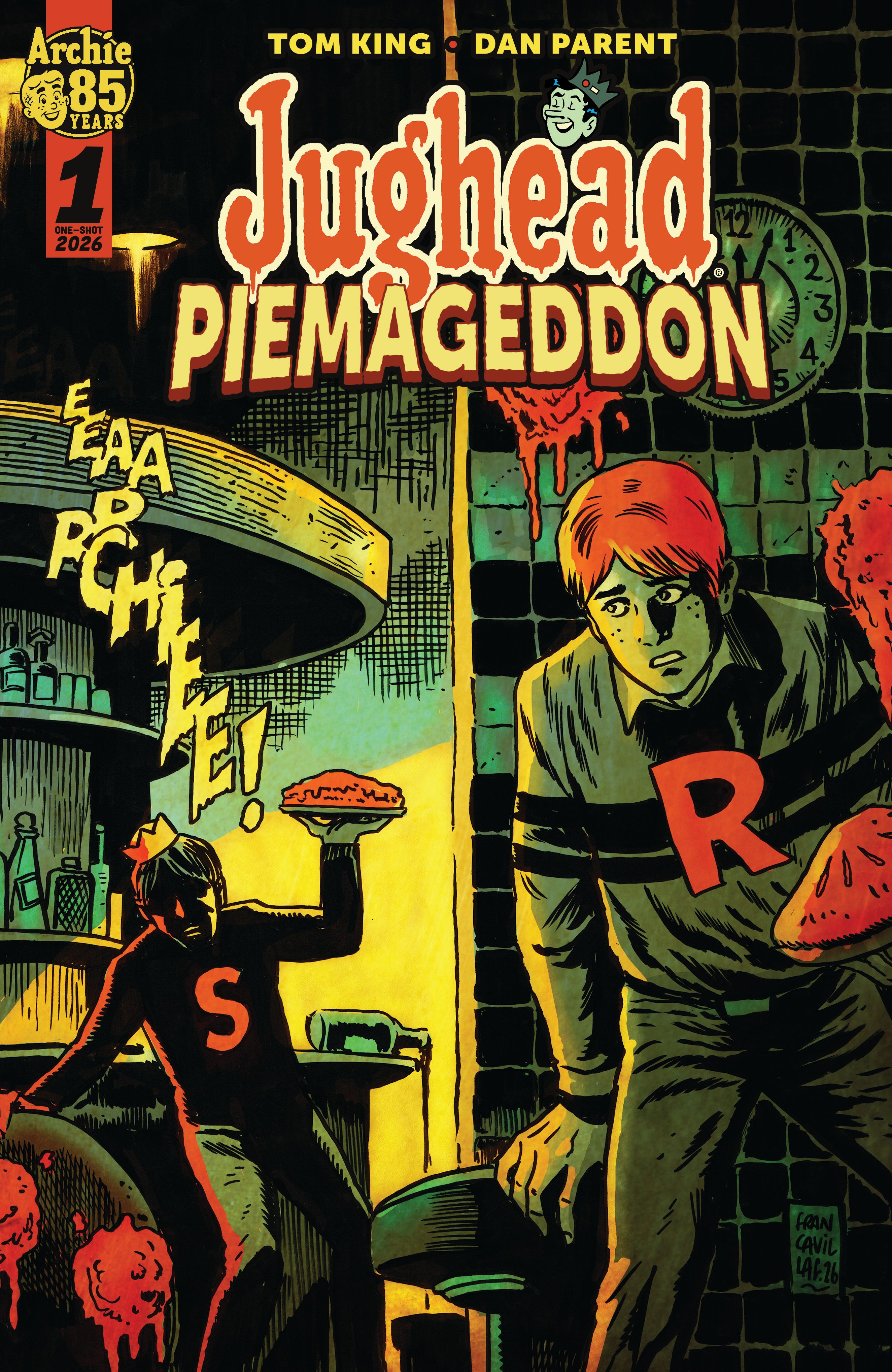 Jughead Piemageddon #1 (Cvr F Inc 1:10 Francesco Francavilla Var) Comic