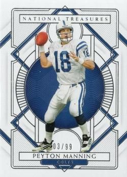 Peyton Manning 2020 Panini National Treasures Football #45 Sports Card