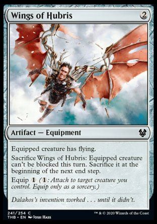 Wings of Hubris (Theros Beyond Death) Trading Card