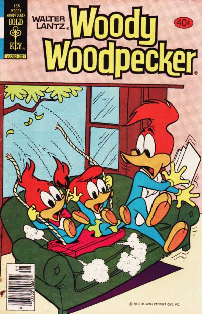 Walter Lantz Woody Woodpecker #186 Comic