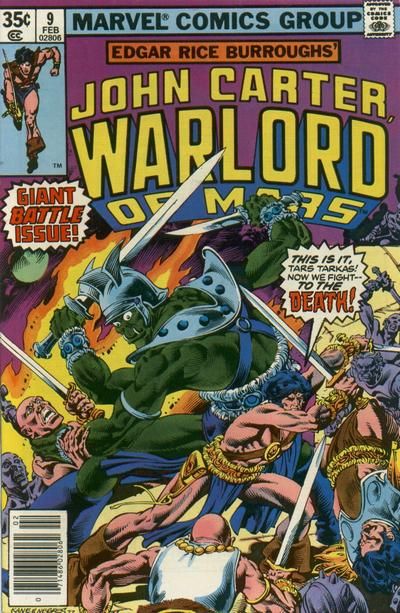 John Carter Warlord of Mars #9 Comic