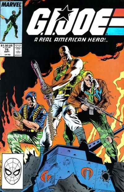 G.I. Joe, A Real American Hero #76 Comic
