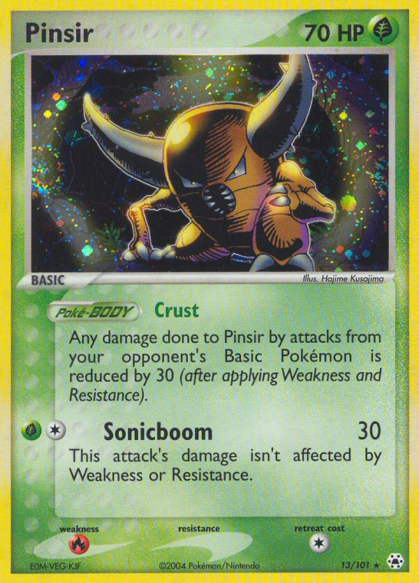 Pinsir (13/101) - Hidden Legends Pokémon Card