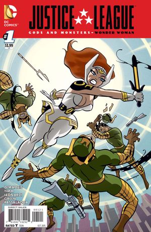 Justice League: Gods and Monsters - Wonder Woman #1 (Darwyn Cooke Variant Cover)
