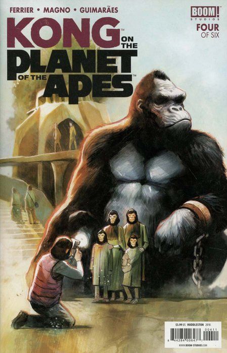 Kong on the Planet of the Apes #4 Comic