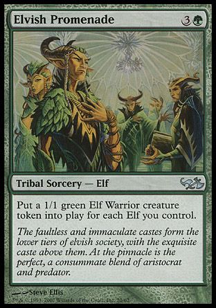 Elvish Promenade (Elves vs. Goblins) Trading Card