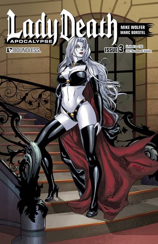 Lady Death: Apocalypse #3 (Cgc Numbered Cover Cover)