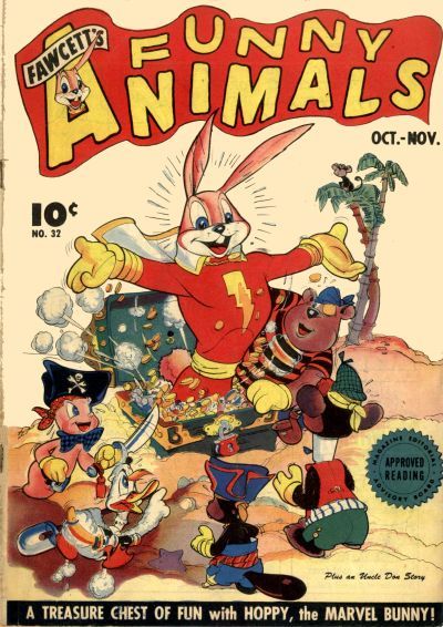 Fawcett's Funny Animals #32 Comic