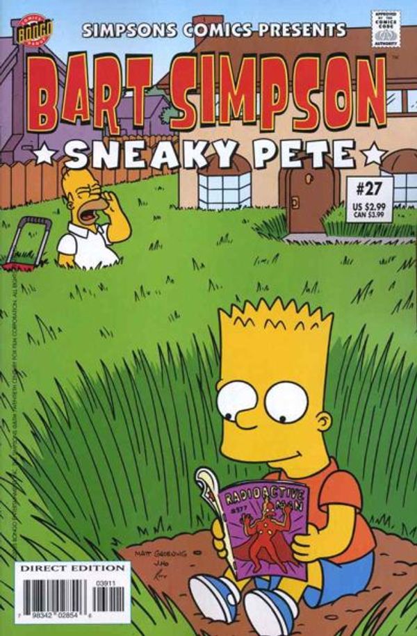Simpsons Comics Presents Bart Simpson #27