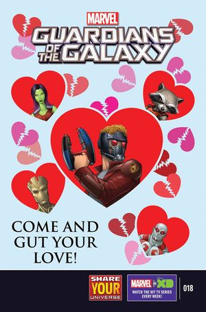 Marvel Universe Guardians Of Galaxy #18